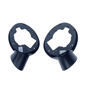 Mini Rearview <b>Mirror</b> Outer <b>Frame</b> Left Right Side Black ABS Replacement Part 51167401098 51167401097 - Product Image 1