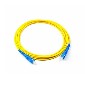 Cordon de raccordement duplex simplex Fibra Fiber Optic Cable Patchcord G652D G657A SC/APC Cordon de raccordement à fibre optique