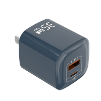 Cargador USB C de 35W para iPhone 17 con Carga Rápida, Nexode, 2 Puertos, GaN, PPS, Compacto, para iPhone, Galaxy y Más