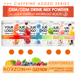 Sachets de poudre de boisson hydratante vitaminée et électrolytique personnalisés sous marque privée pour le sport, mélange apaisant en sachets de 6g - Product Image 3