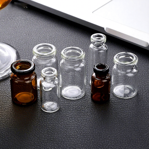 Vente en gros de flacons en verre de 5 ml pour poudre lyophilisée, couleur thé, avec bouchon à vis, personnalisables, en stock - Product Image 6