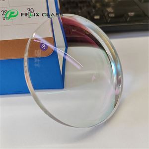 Lentilles optiques 1.67 Blue Cut SHMC avec UV400, imperméables et anti-reflets pour vision simple, couleur claire - Product Image 3