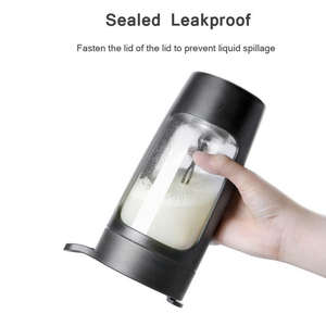 Bouteille de sport en plastique électrique de 650 ml avec logo personnalisé pour <span class=keywords><strong>shaker</strong></span> de protéines, blender, fitness, gym, voyage, boisson directe, écologique - Product Image 3