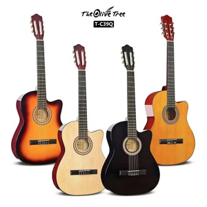 <span class=keywords><strong>Guitarra</strong></span> Clásica <span class=keywords><strong>de</strong></span> Nylon <span class=keywords><strong>de</strong></span> 6 Cuerdas para Estudiantes Principiantes, Calidad Económica, Instrumentos Musicales 4/4 <span class=keywords><strong>de</strong></span> Fábrica - Product Image 1