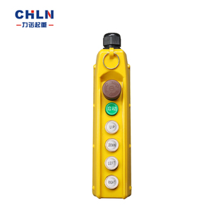 Chln Cob-62k Crane <b>Push</b> <b>Button</b> <b>Switch</b> Electric Crane Remote Control 6 Position Handle With Emergency Stop - Product Image 2