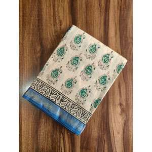 Tela estampada de algodón de alta resistencia GSM para prendas de vestir para saris, trajes Salwar, camisas y fundas para niños y niñas - Product Image 6