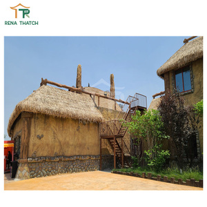 <span class=keywords><strong>Tegole</strong></span> in <span class=keywords><strong>Plastica</strong></span> Ignifughe Effetto Paglia di Palma per Zone Tropicali, Ideali per Cottage, Padiglioni e Capannoni - Product Image 6