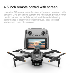 <span class=keywords><strong>Dron</strong></span> GPS V168 MAX en Oferta, Cámara <span class=keywords><strong>HD</strong></span> Dual, Giro 3D, Evitación de Obstáculos, Motor sin Escobillas 4K FPV, Drones RC Plegables - Product Image 5