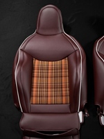 Housses de siège de voiture en cuir Nappa sur mesure, ensemble complet pour BMW MINI Cooper S One JCW F54 Clubman F55 F56 Hatch F60