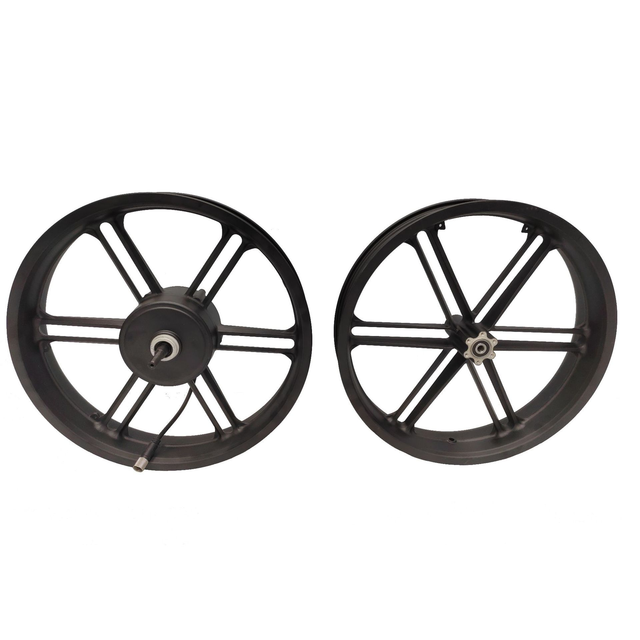 20inch 24/36V/48V 350W Brushless Geared Hub Motor Electric Bicycle Single Wheel IPX54 Waterproof Disk Brake