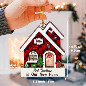 La Nostra Nuova Decorazione per la Casa per il Primo <span class=keywords><strong>Natale</strong></span> del 2026, Decorazioni per la Casa - Regali di Inaugurazione Casa, Nuova Casa, Regali per la Nuova Abitazione - Product Image 3