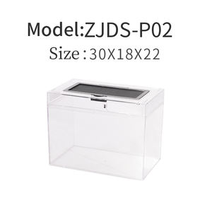 ZJDS-P L Reptile acrylique écologique chargeur forêt tropicale HD transparent reptile terrarium pour animaux de compagnie cage - Product Image 3