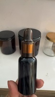Bouchons de protection en verre pour flacons d'huiles essentielles, transparents et bruns, anti-poussière, pour compte-gouttes et pompes, en stock, 30ml, 5ml, 10ml, prix usine