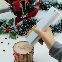 Nouveau pour 2025 : Imprimante alimentaire portable automatique PrintPen XP600 en alliage d'aluminium argenté, encre comestible, Wi-Fi intégré, garantie 1 an
