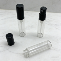 Prix Fabricant – Flacon de Parfum Vide Rechargeable en Verre Fin, 2ml, 3ml, 5ml, 10ml, pour Testeur de Parfum, Vaporisateur à Brume Fine, Format Voyage