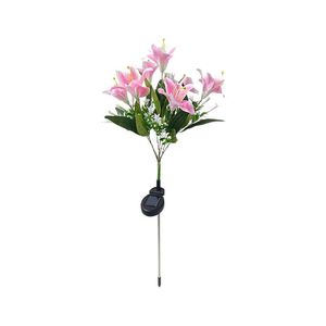 Lampe solaire de jardin Xuhe Solar Lily à 7 têtes, IP65, LED décorative d'extérieur pour éclairage de jardin, fleurs ornementales et projets d'éclairage - Product Image 5