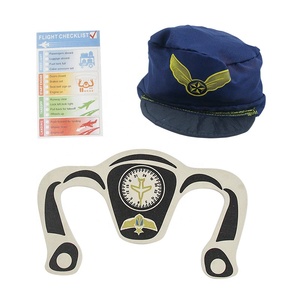 Costume de pilote pour enfants, jeu de rôle, uniforme de capitaine de ligne aérienne, uniforme d'<span class=keywords><strong>aviateur</strong></span>, déguisement d'Halloween pour garçons et filles - Product Image 2
