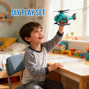 डिय प्ले सेट फ्रीव्हील एयर हेलीकॉप्टर - Product Image 6