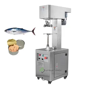 缶詰魚用食品グレードマニュアル缶シーマーイワシ缶詰機