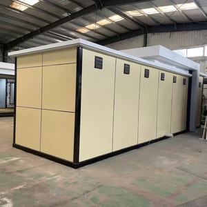 ห้องน้ำเคลื่อนที่แบบแผงแซนวิชทันสมัยเป็นมิตรกับสิ่งแวดล้อมสำหรับสถานที่ท่องเที่ยว - Product Image 1