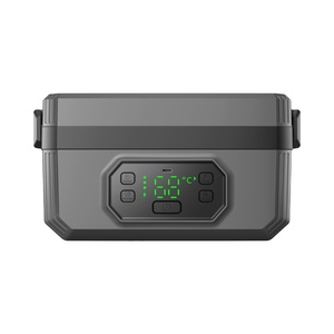 Lonchera Eléctrica Portátil Personalizada 2025 de 1.6L, Recargable por USB, con Calentamiento Inalámbrico y Ajuste de Temperatura para Camping - Product Image 1