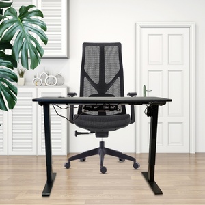 <b>Cheap</b> Easy to Install Home Office Furniture Ergonomic Electric Height Adjustable <b>Computer</b> Table Lift Standing Desk - Product Image 3