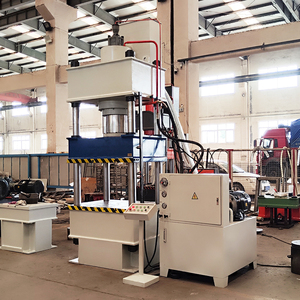 100 tấn <span class=keywords><strong>CNC</strong></span> máy ép thủy lực bốn cột ba chùm PLC bơm servo động cơ kim loại kéo dài hình thành - Product Image 5