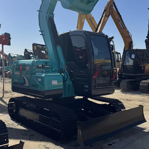 รถขุดญี่ปุ่นแท้ 7.5 ตัน ราคาถูก มาตรฐาน EPA/CE คุณภาพสูง รถตีนตะขาบ สภาพใหม่ 99% รถขุดมือสอง Kobelco SK75 - Product Image 2