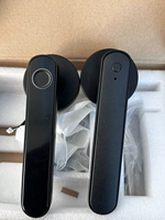 Elock Es813 Slanke Enkele Klink Intelligente Deurslot Set Handvat Vingerafdruk Slimme Hendel Tuya Ble App Slimme Handgreep