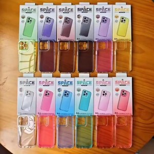 Funda De teléfono transparente resistente a caídas para <span class=keywords><strong>iPhone</strong></span> 16 15 <span class=keywords><strong>pro</strong></span> <span class=keywords><strong>Max</strong></span> 14 13 12 16 <span class=keywords><strong>pro</strong></span> Space Case Clear Back Cover Fundas De Celures - Product Image 1