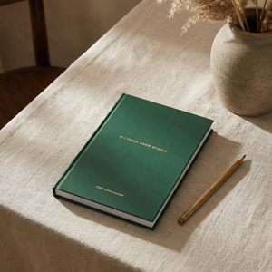 Custom Journal Book Design Printing <b>A5</b> Hardcover <b>Diary</b> Notebook Fabric Linen Cover Manifestation Self Prompted Journal - Product Image 5