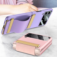 Étui de téléphone PC ultra-fin avec protection d'écran, étanche et antichoc, protection à 360°, support pour Z Flip 3/4/5/6/7