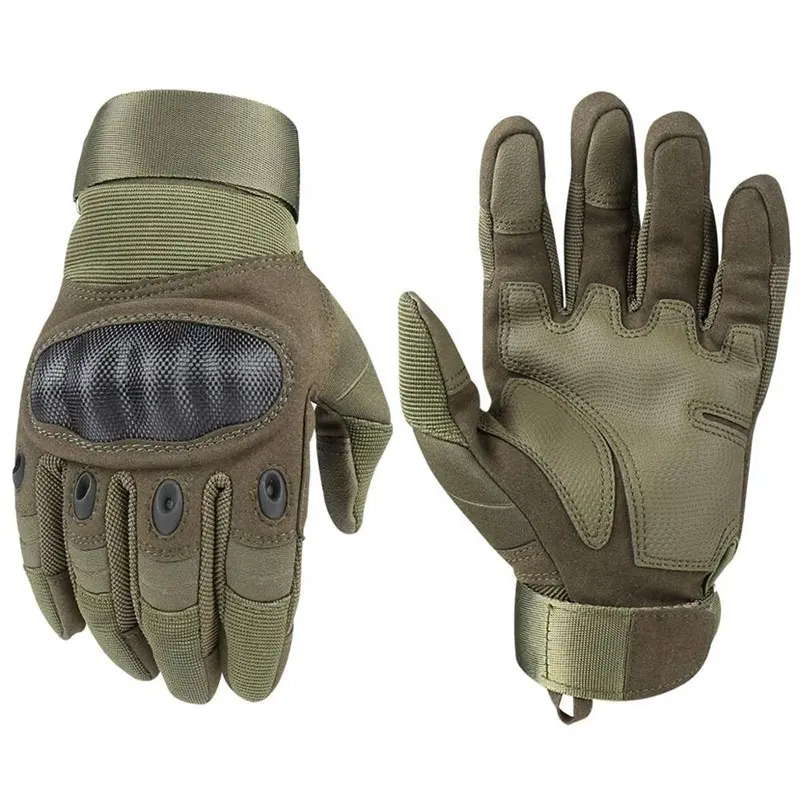 KMS Professional Wholesale Ready Breathable Protective Training Safety Custom Anti-Slip Outdoor Tactical Gloves