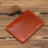 Dompet Kulit Asli Vintage Tempat Kartu Nama
