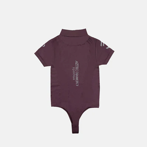 Camiseta <span class=keywords><strong>Polo</strong></span> de Equitación para Mujer con Cierre de Cremallera, Diseño Nuevo y Personalizado OEM - Product Image 4