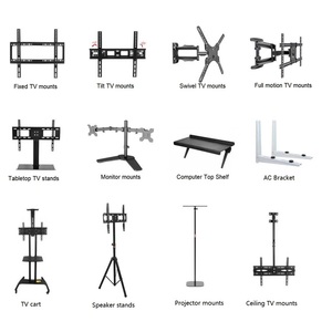 Mzl CB01 phù hợp với kích thước 14-42 "tilt-5 ° ~ + 45 ° LED TV Bracket VESA 600x400 mét Trần TV núi Bracket - Product Image 2