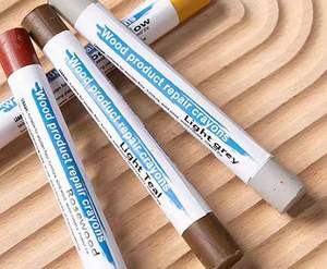 Crayons en bois pour meubles, stylo bâton de cire à gratter, bâtons de remplissage en bois pour réparer les rayures, les éraflures et les <span class=keywords><strong>fissures</strong></span>, vente en gros - Product Image 3