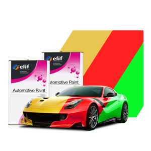 Peinture automobile en aérosol 1K, revêtement acrylique polyuréthane, jaune organique transparent, peinture de réparation automobile - Product Image 1