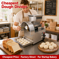 Machine à diviser la pâte la moins chère, coupe-pâte abordable pour pizza/pain/pain grillé, équipement de portionnement économique pour petite boulangerie