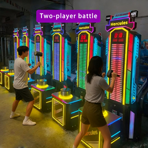 थोक अनुकूलित इनडोर खेल हथौड़ा ताकत परीक्षण हथौड़ा मास्टर आर्केड सिक्का संचालित खेल - Product Image 2