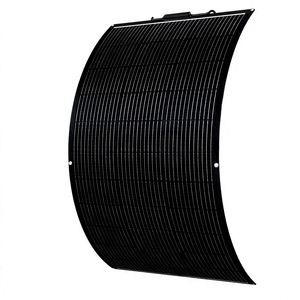 Solarpanel 150W Halbflexibles Solarpanel Aufrollbares Flexibles Solarpanel Leichtgewichtige Flex-Solarpanels für Autodach Wohnmobil Yacht Boot - Product Image 1
