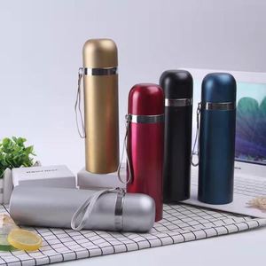 Cycling Sports Stainless Steel Leakproof Portable Insulated <b>Hot</b> Cold Water Bottle for Adults Graduation Eco-Friendly Europe - Product Image 6