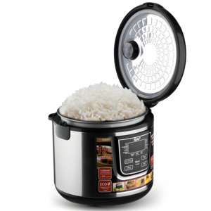 Cuisinière à riz automatique intelligente en gros d'usine, cuve intérieure en aluminium, classe énergétique efficace, logo personnalisable, appareil électrique domestique - Product Image 4