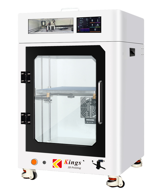 Kings Industrial Large 3D FDM Printer Machine 600mm/s High-Speed Printing Size of 300x300x400mm Filament ABS PLA FDM 3D Printer