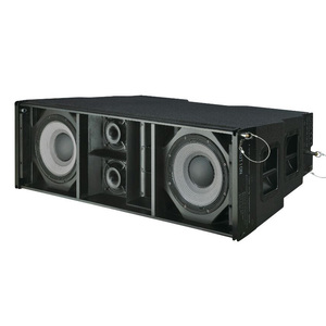 Boutum Neo Speaker suara, peralatan Suara pertunjukan, konser besar, Speaker <span class=keywords><strong>Array</strong></span> garis logam 2*12 3 cara 1200W untuk Audio ukuran sedang - Product Image 2