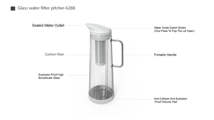 เหยือกกรองน้ำด่างไฮโดรเจน ชุดกรองน้ำร้อน-เย็น สำหรับใช้ในบ้าน ครัว ร้านอาหาร คุณภาพสูง - Product Image 5