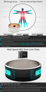 La migliore Vendita <span class=keywords><strong>Jakcom</strong></span> <span class=keywords><strong>R3F</strong></span> Intelligente Anello NFC Antipolvere Impermeabile Inseguitore Salute di Condivisione Wireless Anello nfc Smart anello per android - Product Image 3