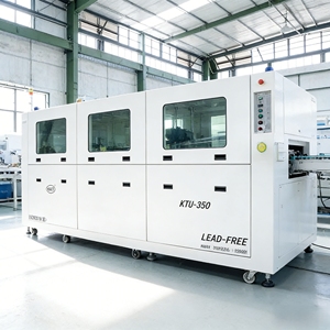 เครื่องบัดกรีแบบคลื่นอัตโนมัติความเร็วสูงสำหรับงานอุตสาหกรรม รุ่น KTU350 - Product Image 1