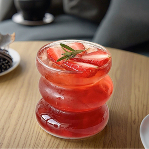 Cao xuất hiện trong suốt một lớp cốc thủy tinh cốc cà phê cốc với xử lý cho trà bia nước như một món quà bên Coffe cup - Product Image 5