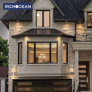 Fenêtres de jardin sur mesure RICHOCEAN, modernes, coupe-vent, en aluminium, <span class=keywords><strong>baie</strong></span> <span class=keywords><strong>vitrée</strong></span>, grand <span class=keywords><strong>verre</strong></span> <span class=keywords><strong>feuilleté</strong></span> trempé - Product Image 6